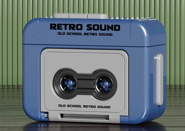 迷你復古可錄音鑰匙扣 - 1件 - 現貨