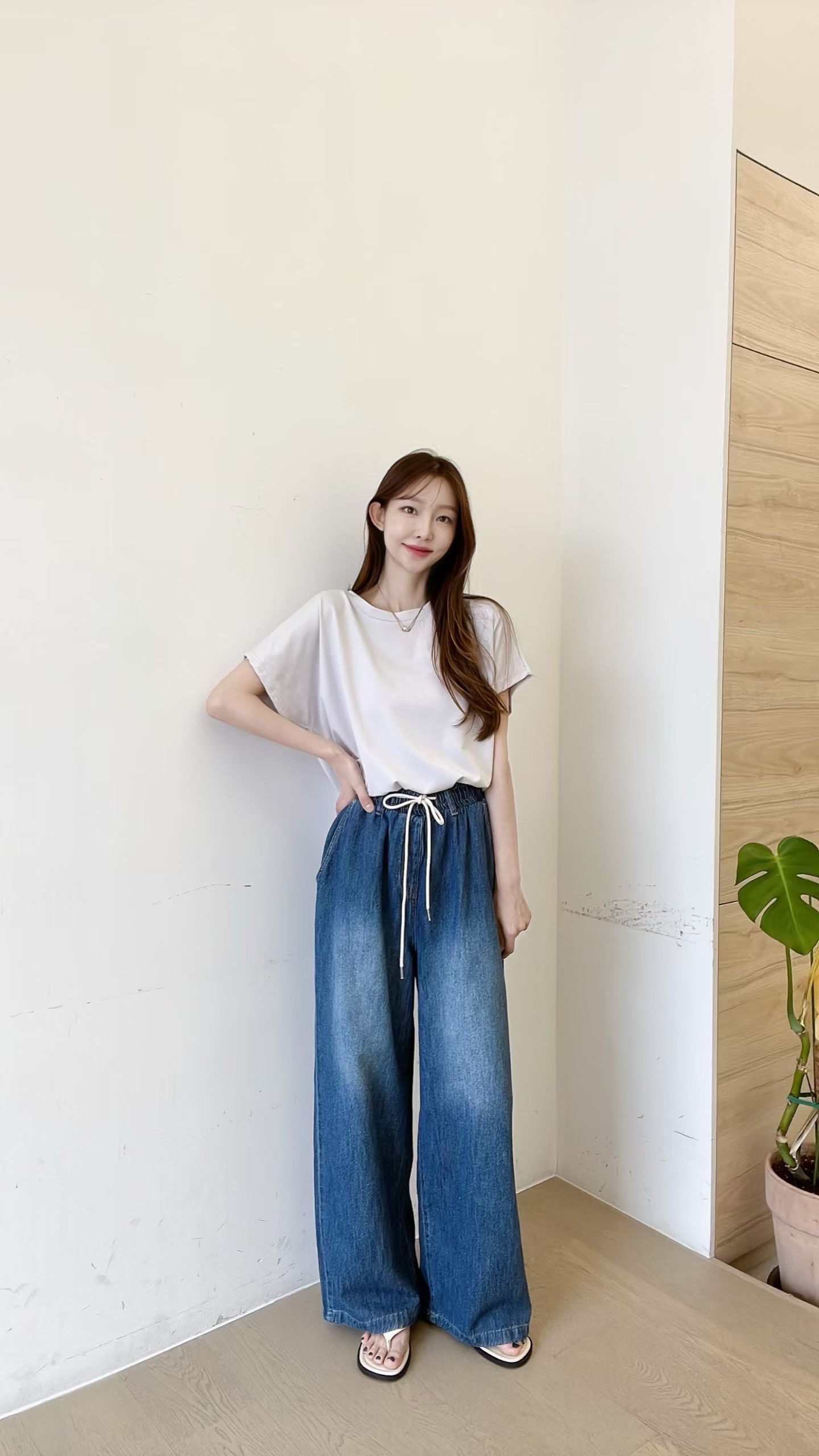 FV10_04 特別下擺V領TEE (4色)