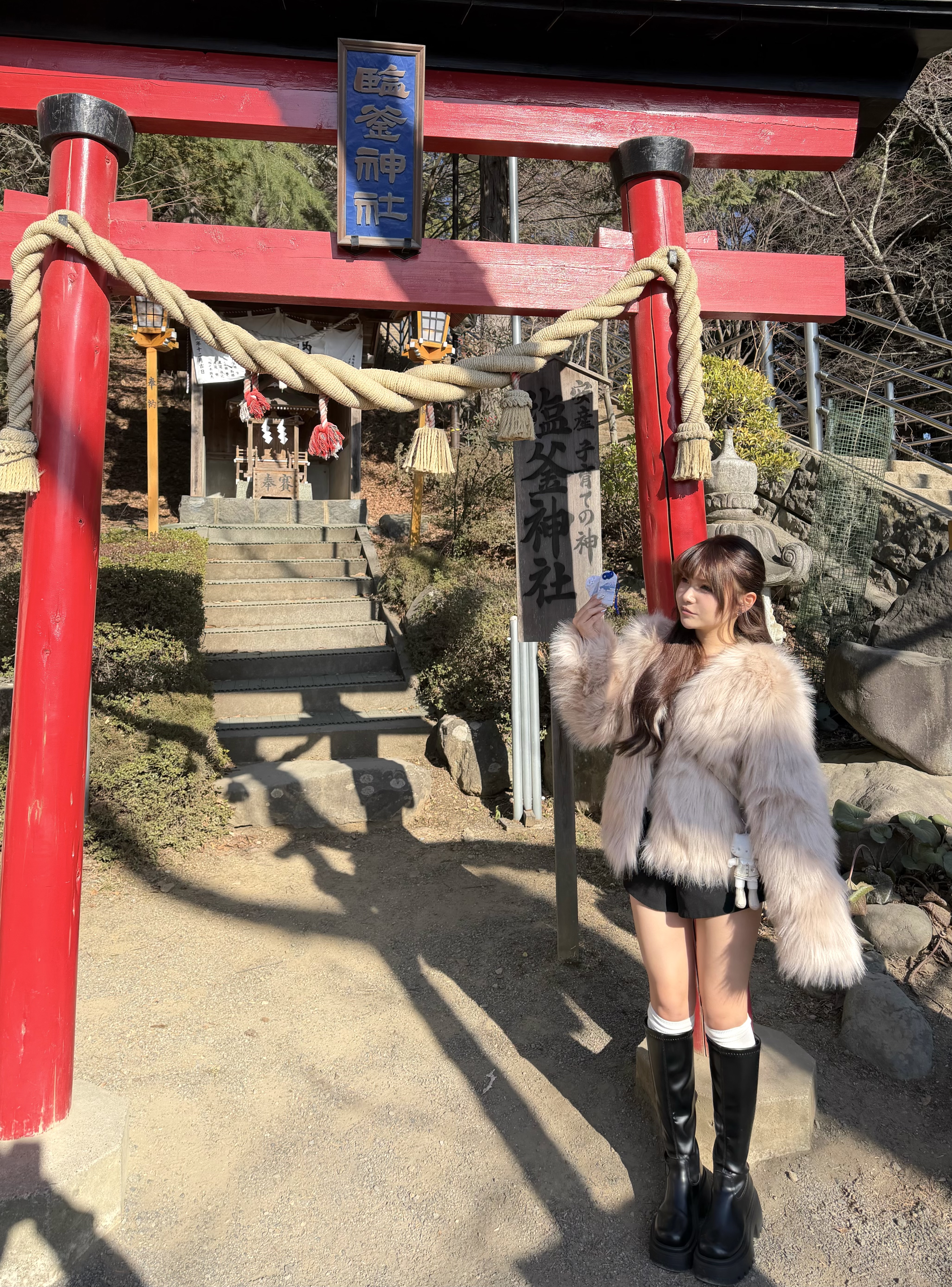 店主自留 韓國彷水貂毛皮草外套（高質量）