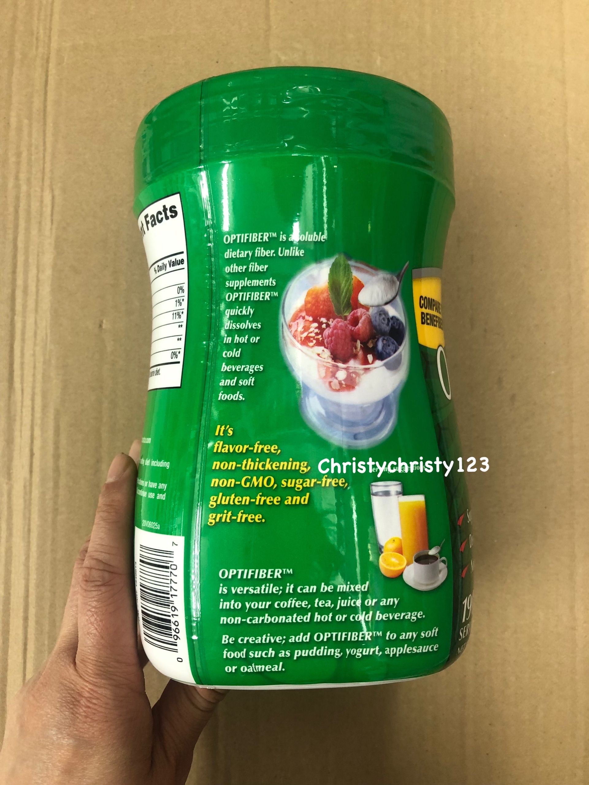 (大樽 760g) ~Kirkland 水溶性無糖膳食纖維粉 -190份 (Kirkland Signature Optifiber Prebiotic Fiber Supplement) 