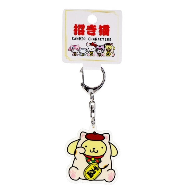 Sanrio-招財貓亞克力掛件 -布丁狗