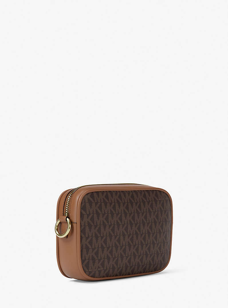 MICHAEL KORS Jet Set Leather Camera Crossbody Bag