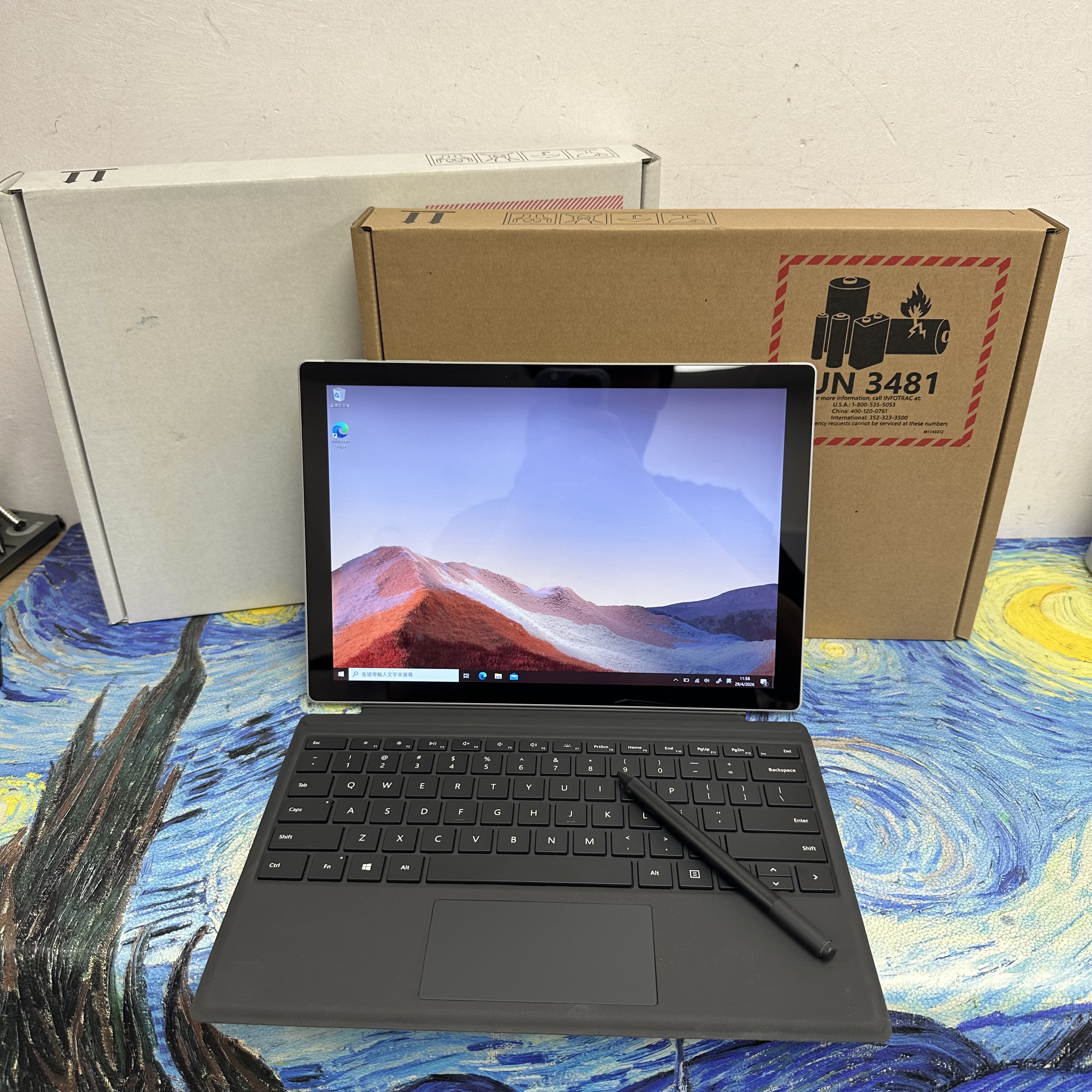 (全新Surface Pro7+ 平板電腦🔥)Microsoft surface Pro 7 Plus /i5,i7-11代CPU/16GB Ram/256GB,1TB SSD/2.5K touch mon/Pro7 +/Pro7 Plus/Laptop/notebook/ Movie / Netflix 