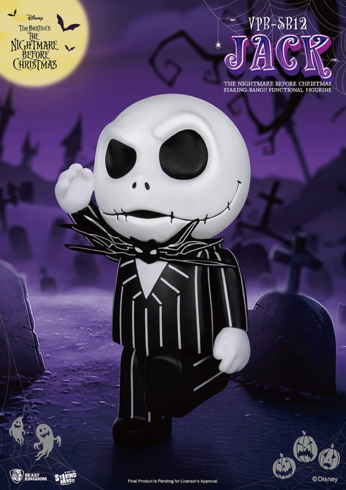 📦訂購 台灣代購 Disney 迪士尼 聖誕夜驚魂 Jack 傑克款 SYAKING 存錢筒 錢罌 Coin Bank