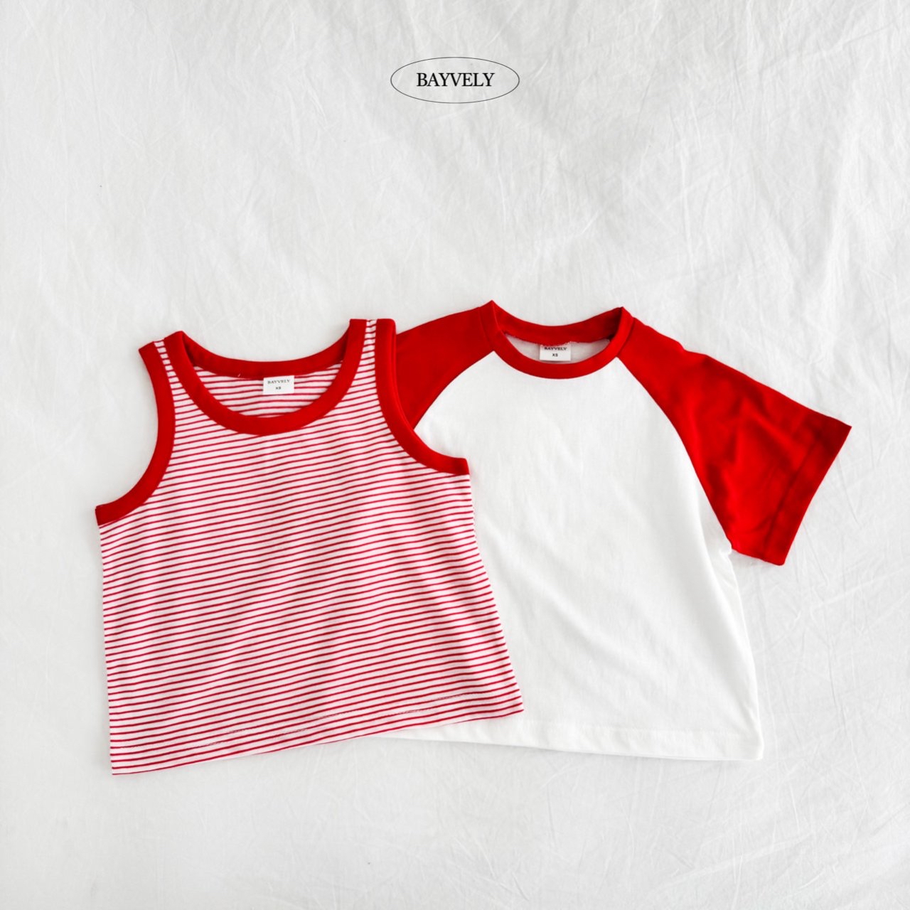 🇰🇷BAYVELY tee+背心set