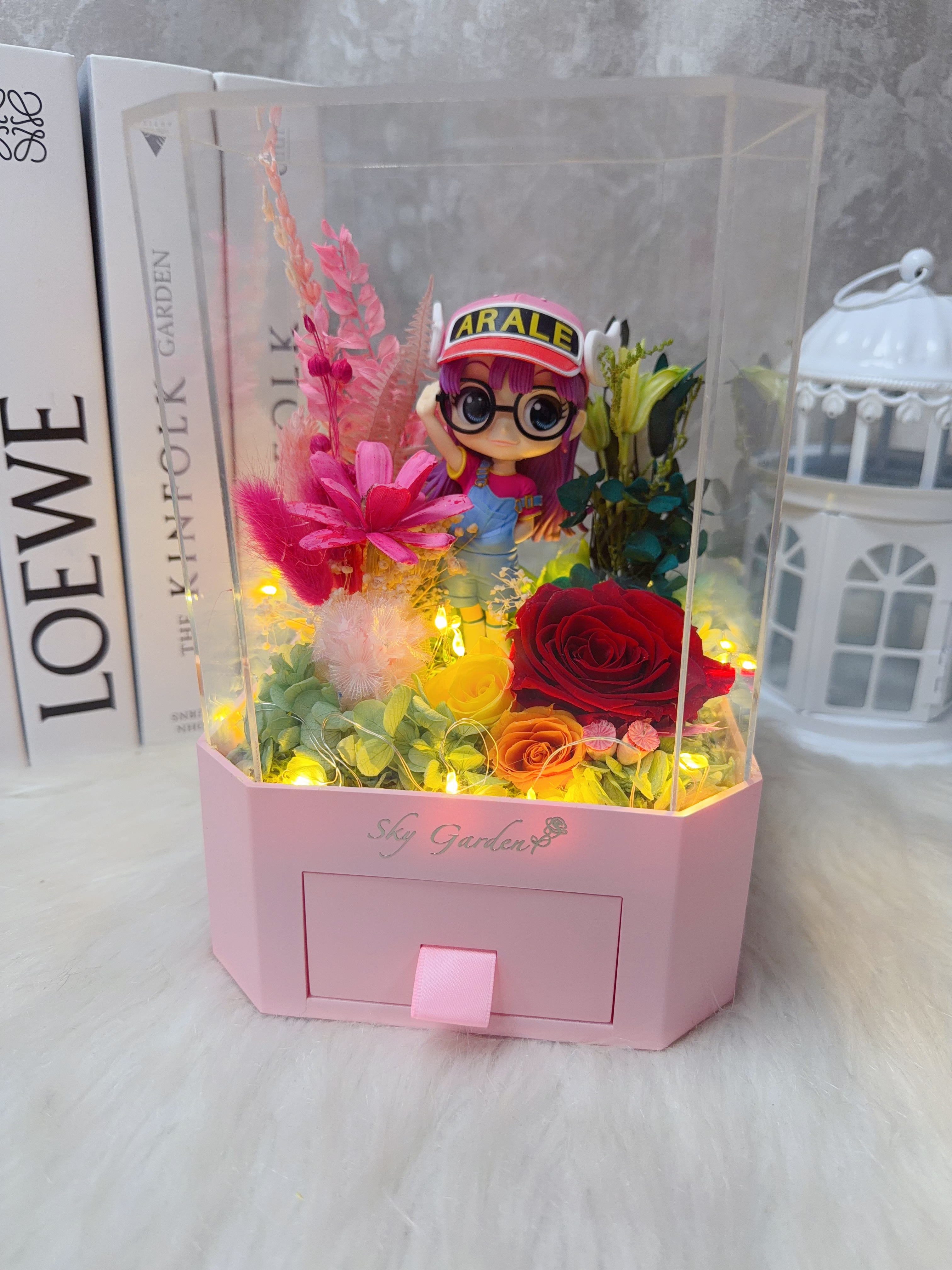 IQ博士 小雲永生花花盒