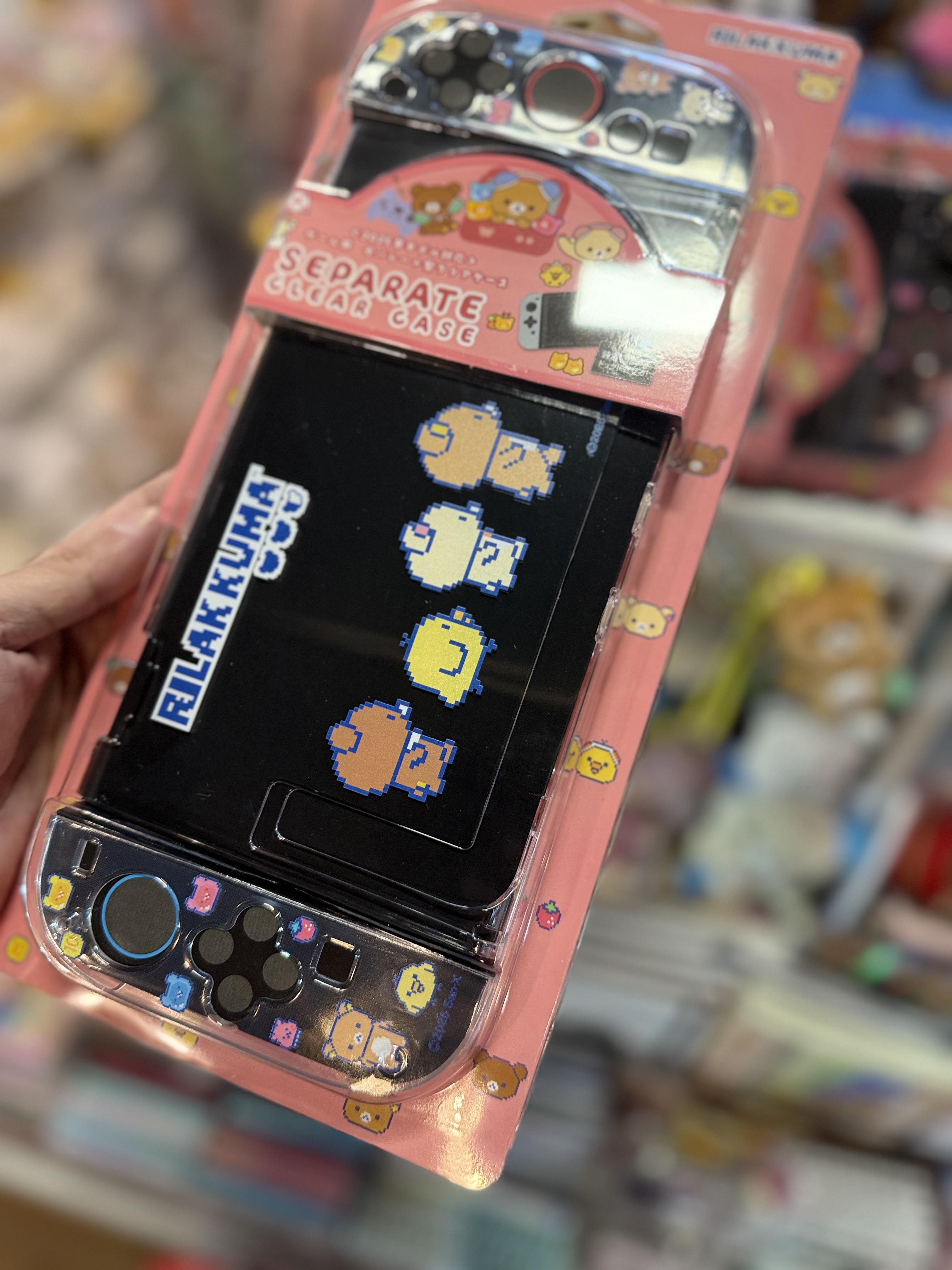 《現貨》全新日本限定 Rilakkuma Switch2 透明保護殼