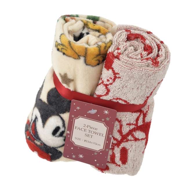 🎀【預訂】 Disney Holiday Gift Towel Set M