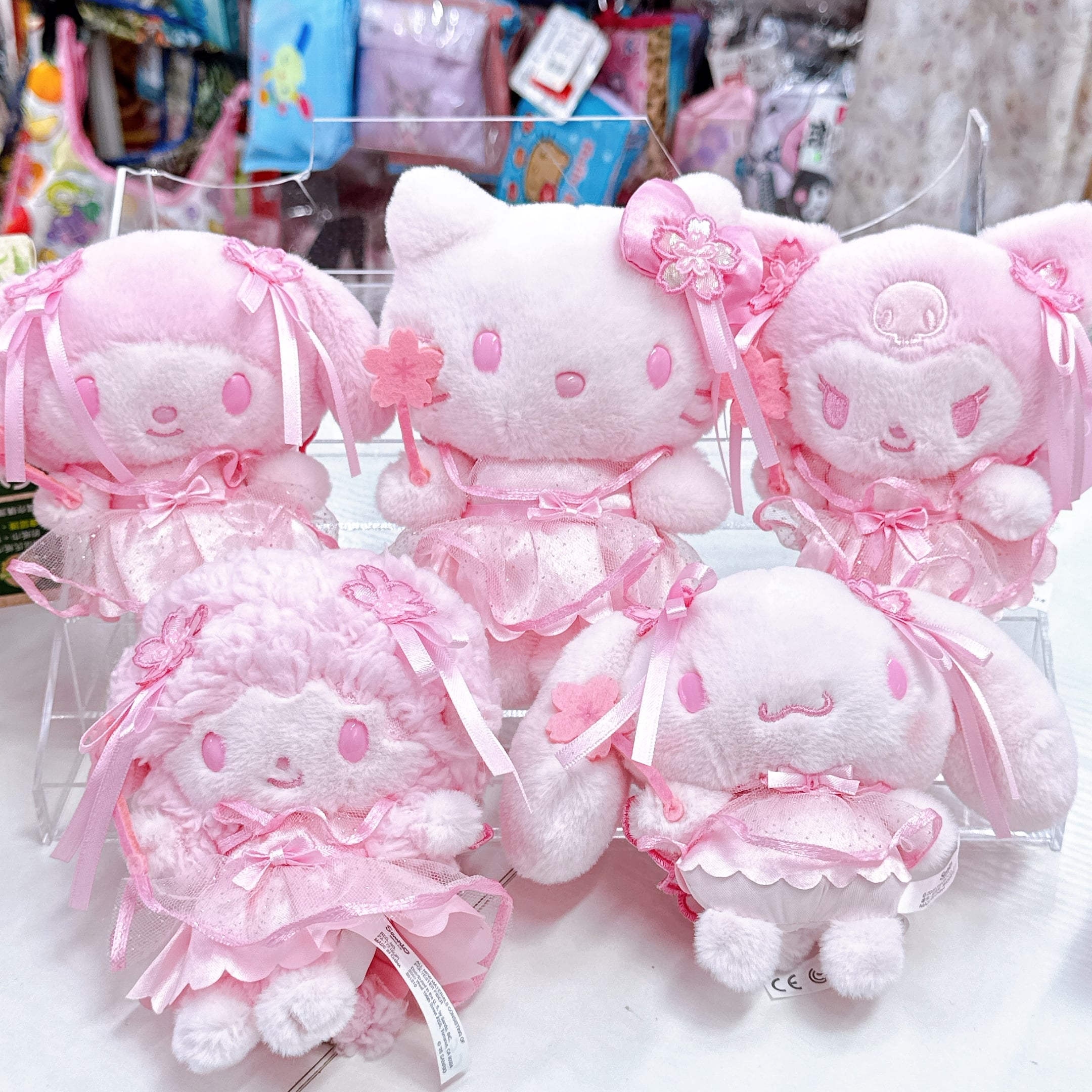 日本直送Sanrio 櫻花主題系列公仔掛飾