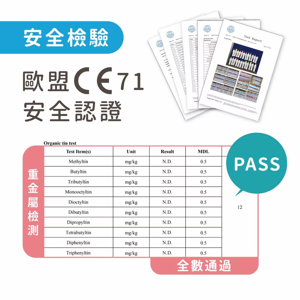 Mamayo無毒點點畫筆-迷你12色組(附塗鴉紙)