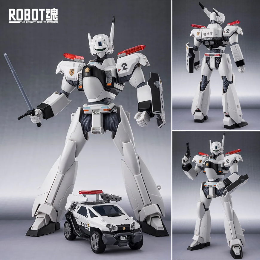 (預訂訂金 $200) (總價 $600) Bandai ROBOT魂 機動警察 EZY AV-98Plus 英格倫 Plus 2號機 & 17式特型指揮車 (行版) Ingraham Plus (AV-98Plus) 2nd 