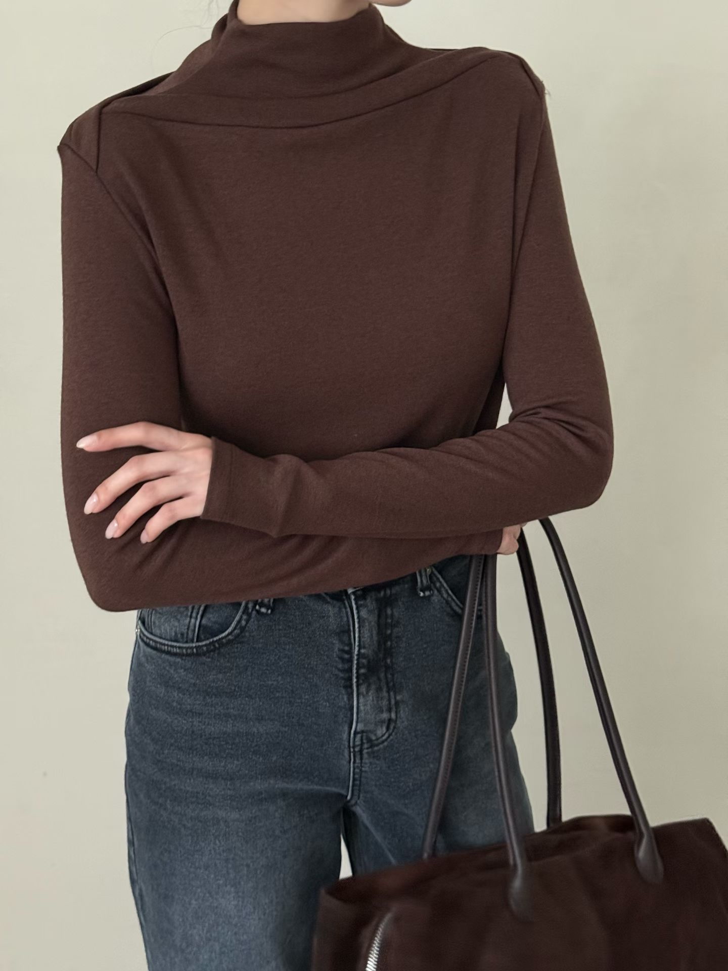 Mid boatneck tee
