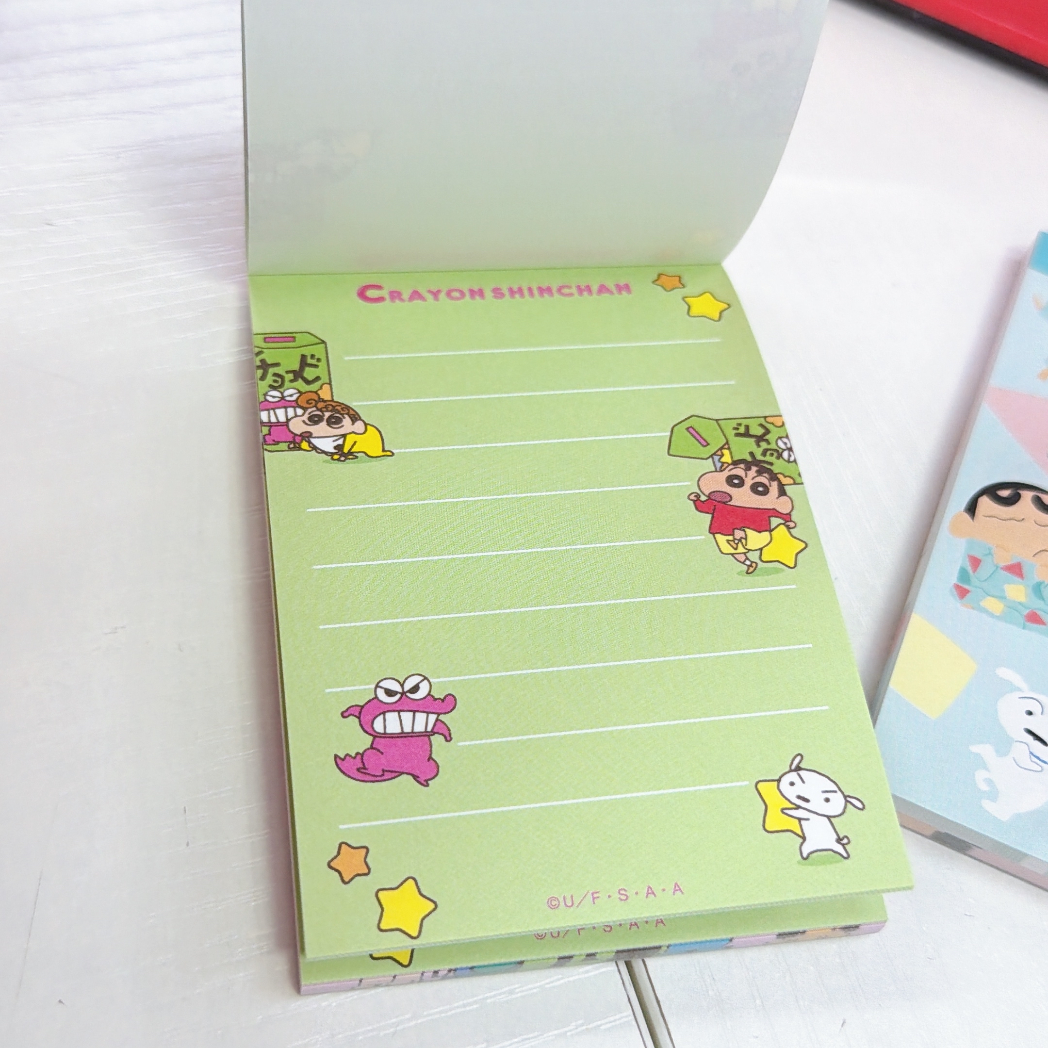日本直送蠟筆小新Memo