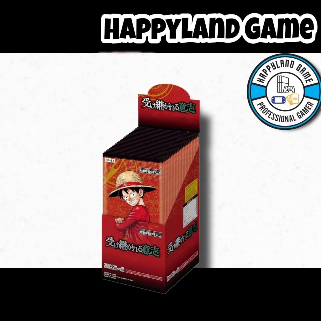 One Piece Card Game Booster Box  - Carrying on his will (OP13)