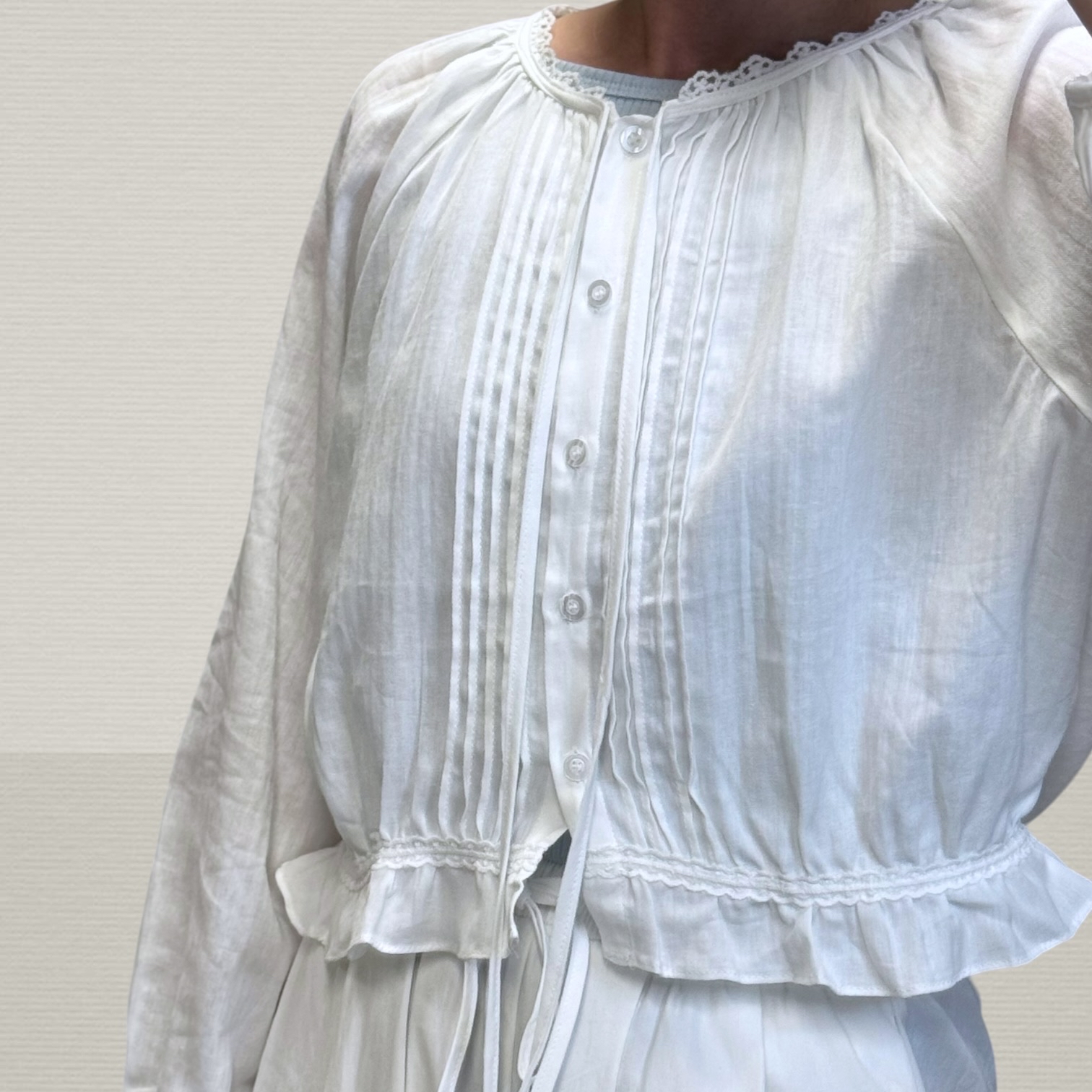 221195 暗紋waffle腳top