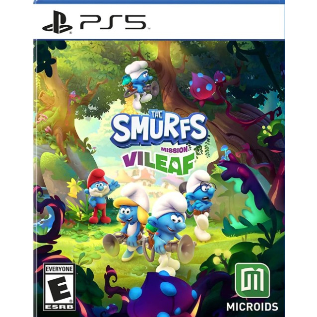 (🔥NEW RELEASE🔥) The Smurfs Mission Vileaf Full Game (PS4 & PS5) Digital Download