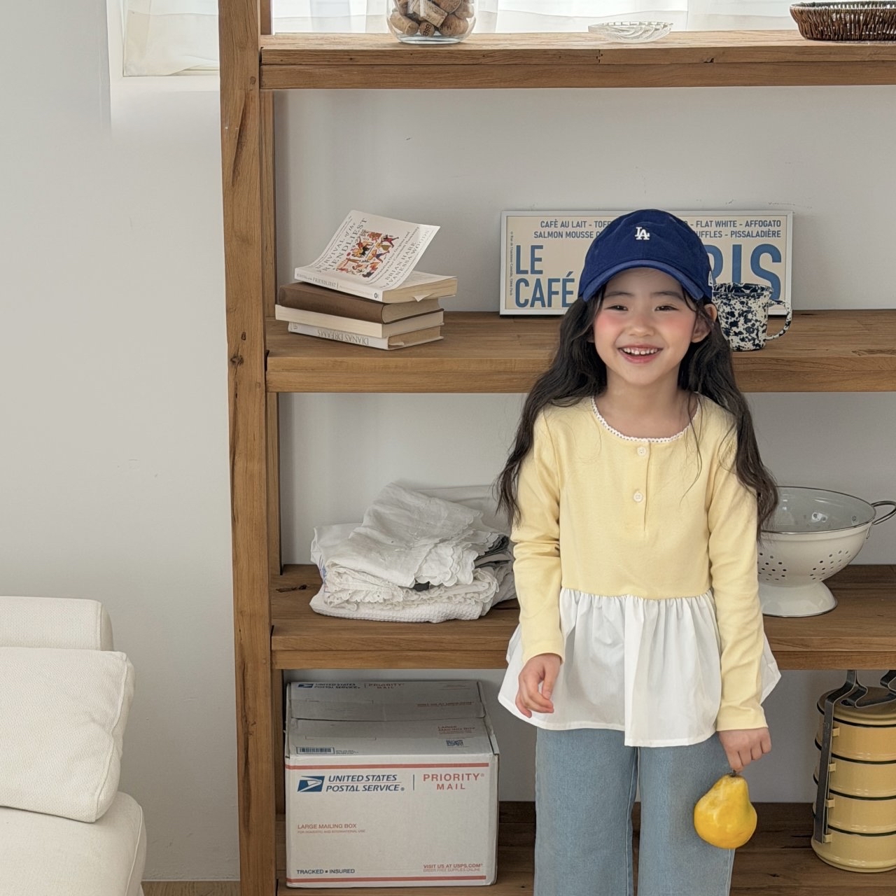 Ninibello | 春季薄Tee (Red/Yellow M100-110)