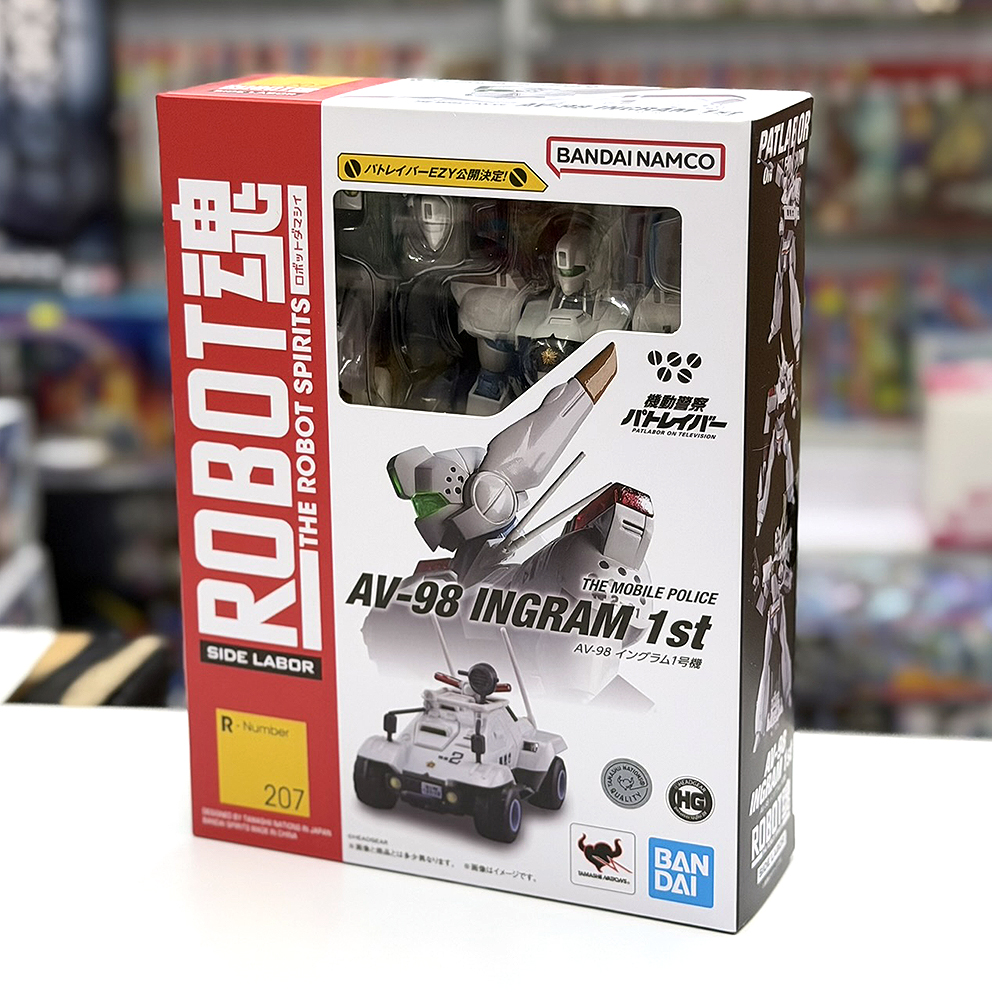 (行版) Bandai ROBOT魂 機動警察 英格拉姆 1號機 AV-98 Ingraham 1st (再版) 