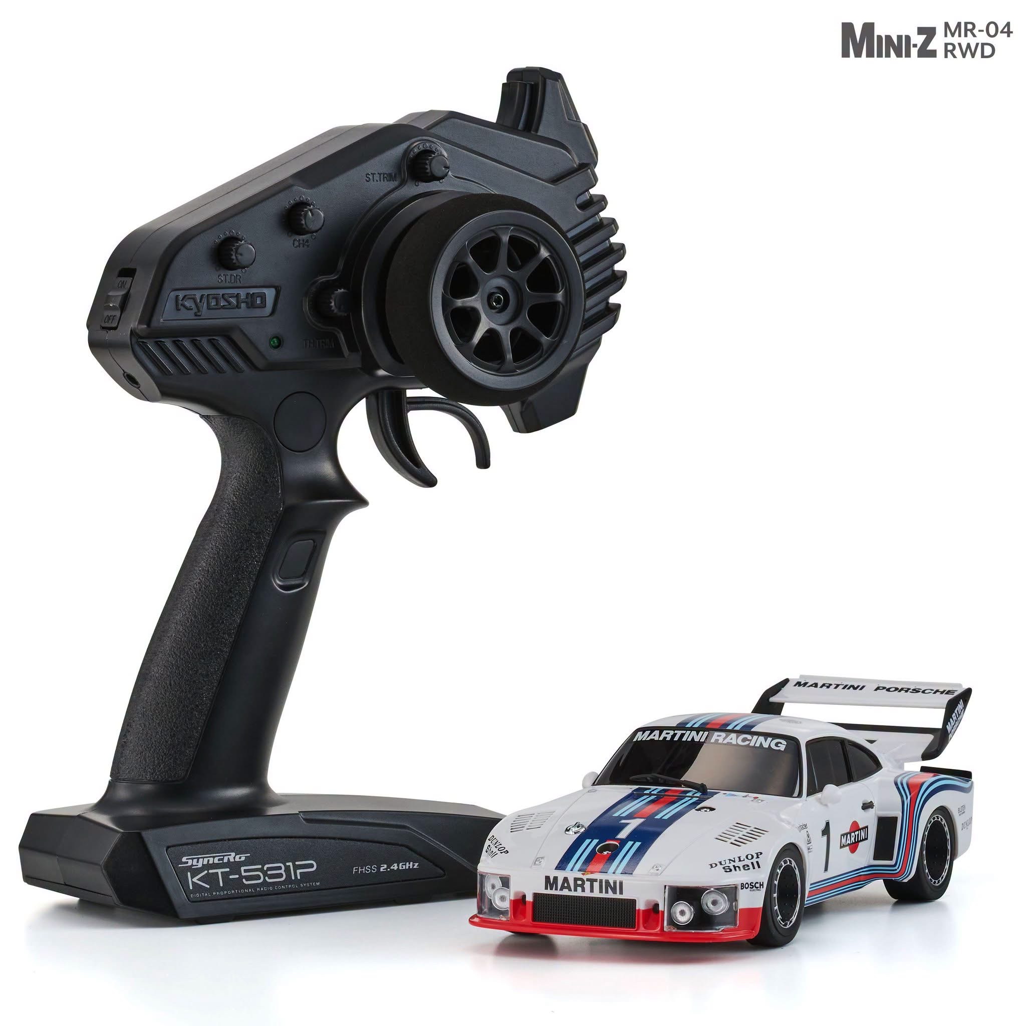 預購Pre-Order Mini-Z RWD MR-04 Ready Set Porsche 935 Turbo 1976 Martini #1 32380M1