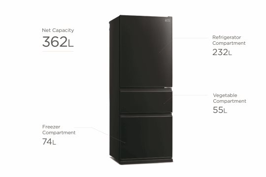 Mitsubishi MR-CGX56EX 3 Doors Refrigerator