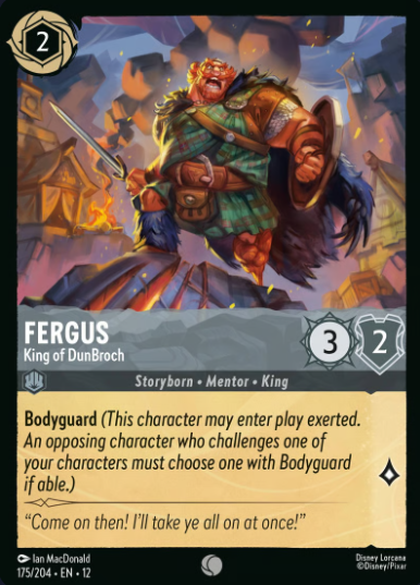 175/204 Fergus - King of DunBroch C