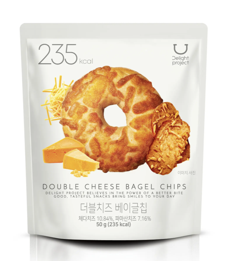 韓國 Delight Project 低卡貝果 脆餅乾 12款任選｜Bagel Chip