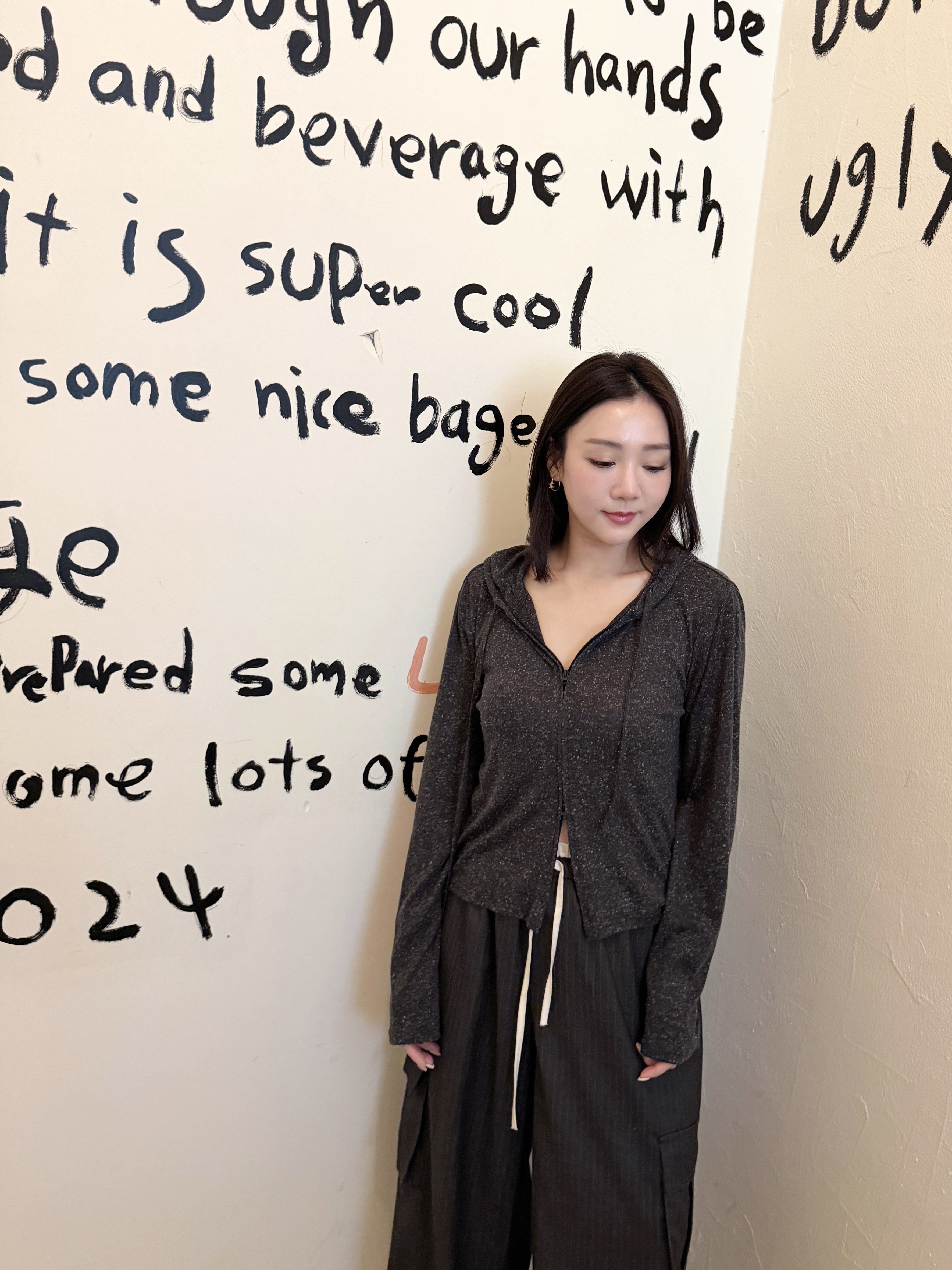 0感 ! Zip up jacket 