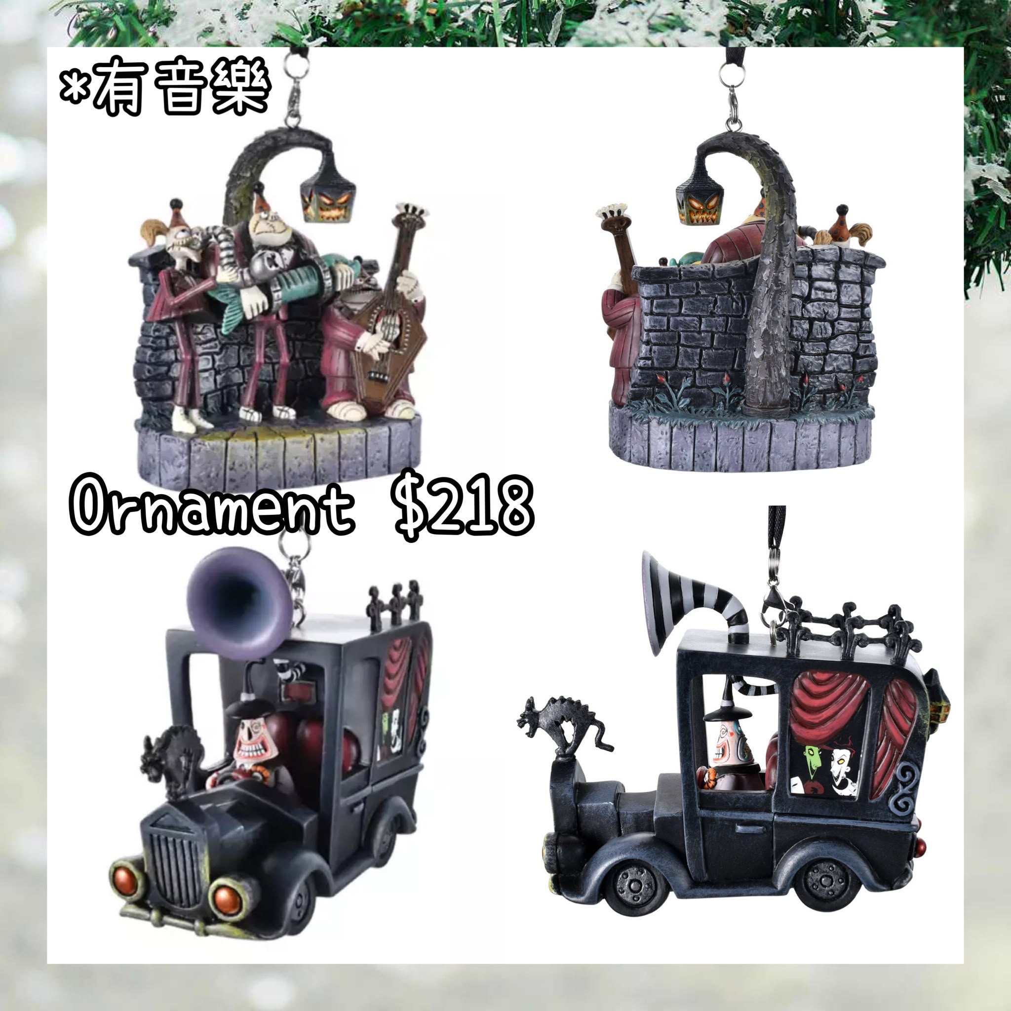 ：日本：2026 DISNEY CHRISTMAS ORNAMENT 2/10 日本發賣 ORNAMENT