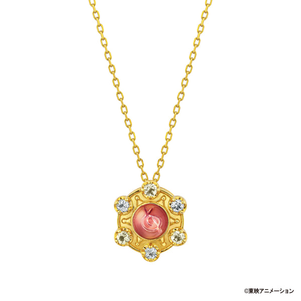 小魔女DoReMi 帕拉拉 變身器造型 項鍊 18K Coating Necklace｜Ojamajo Doremi X tufave 飾品系列【預購】(26D79-P)