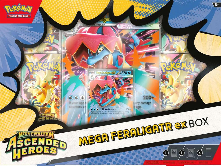 Pokémon TCG ME: Ascended Heroes - Mega Feraligatr ex Box