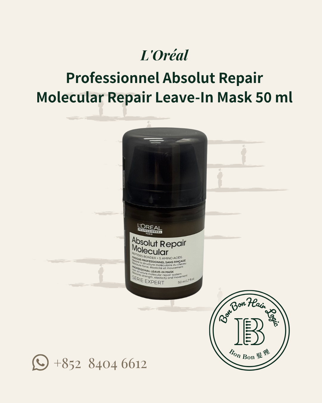 L'Oréal Professionnel Absolut Repair Molecular Repair Leave-In Mask 50 ml 