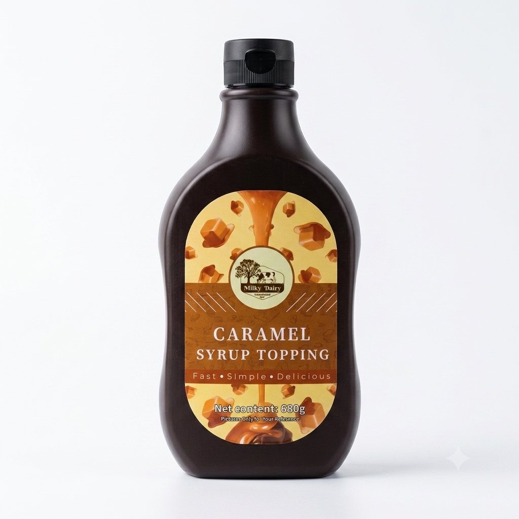Caramel Syrup Topping 680g