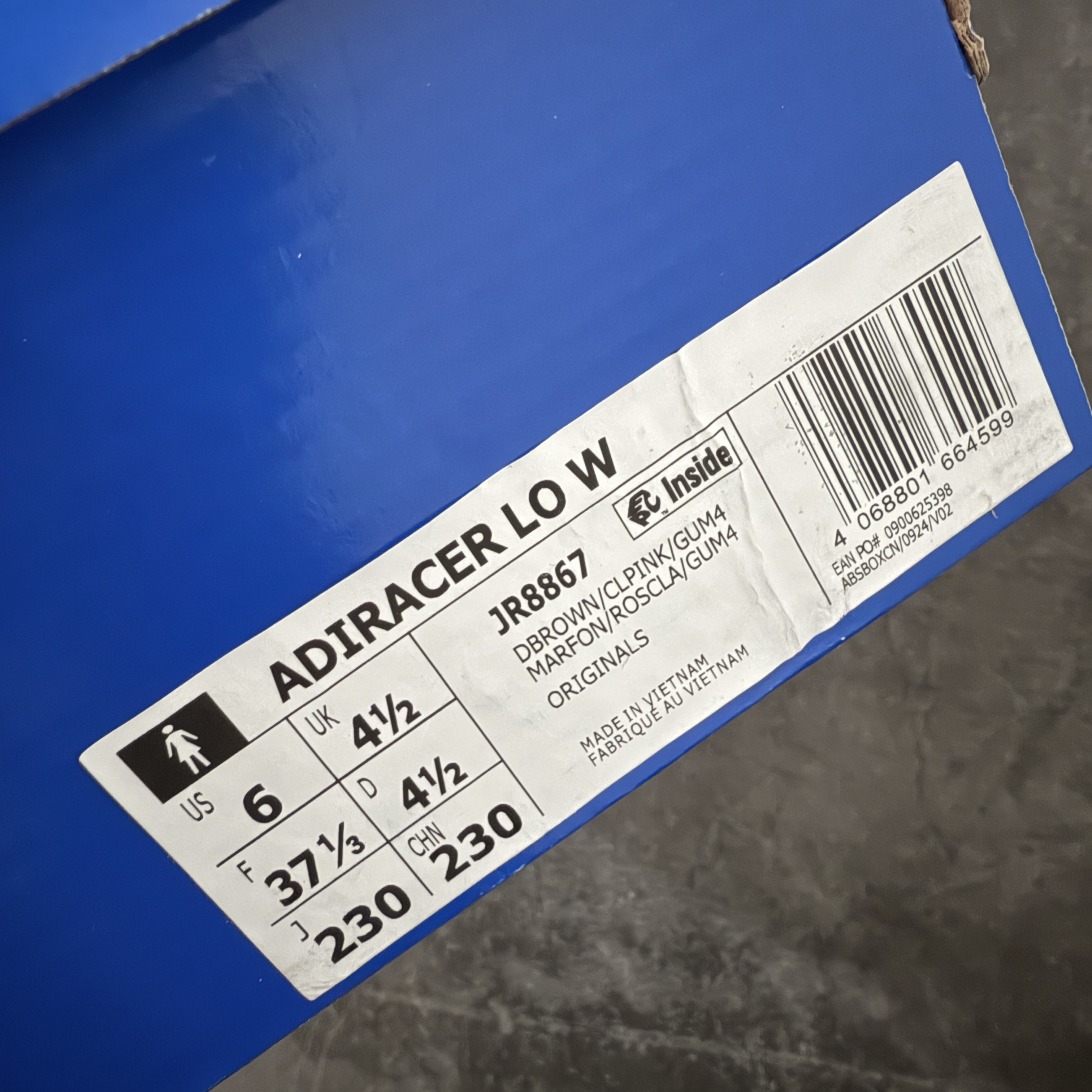 Adidas Adiracer Lo JR8867