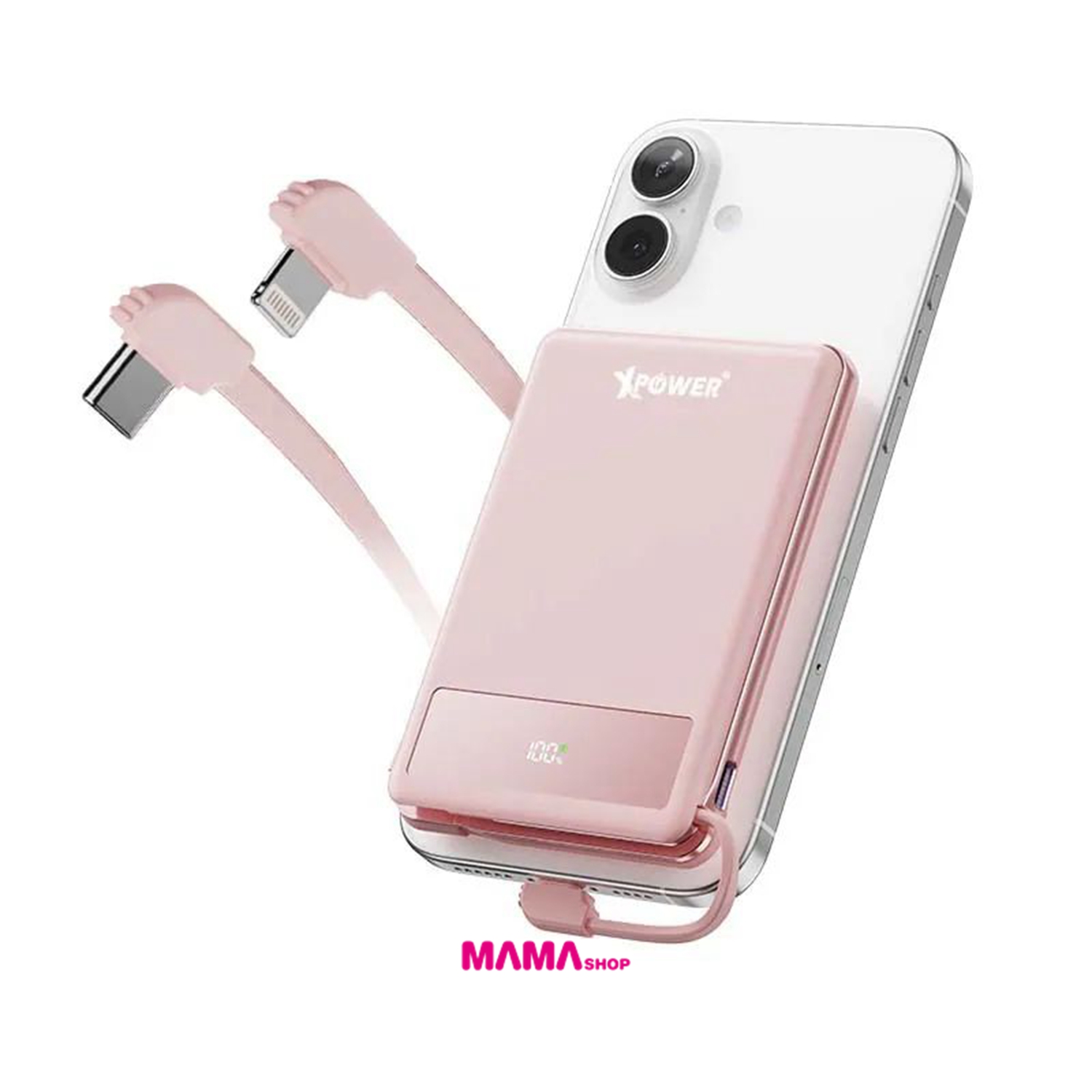 (3C可追溯二維碼) XPower MagThin 10 MT10數顯 10000mAh內置雙線 PD3.0 移動電源