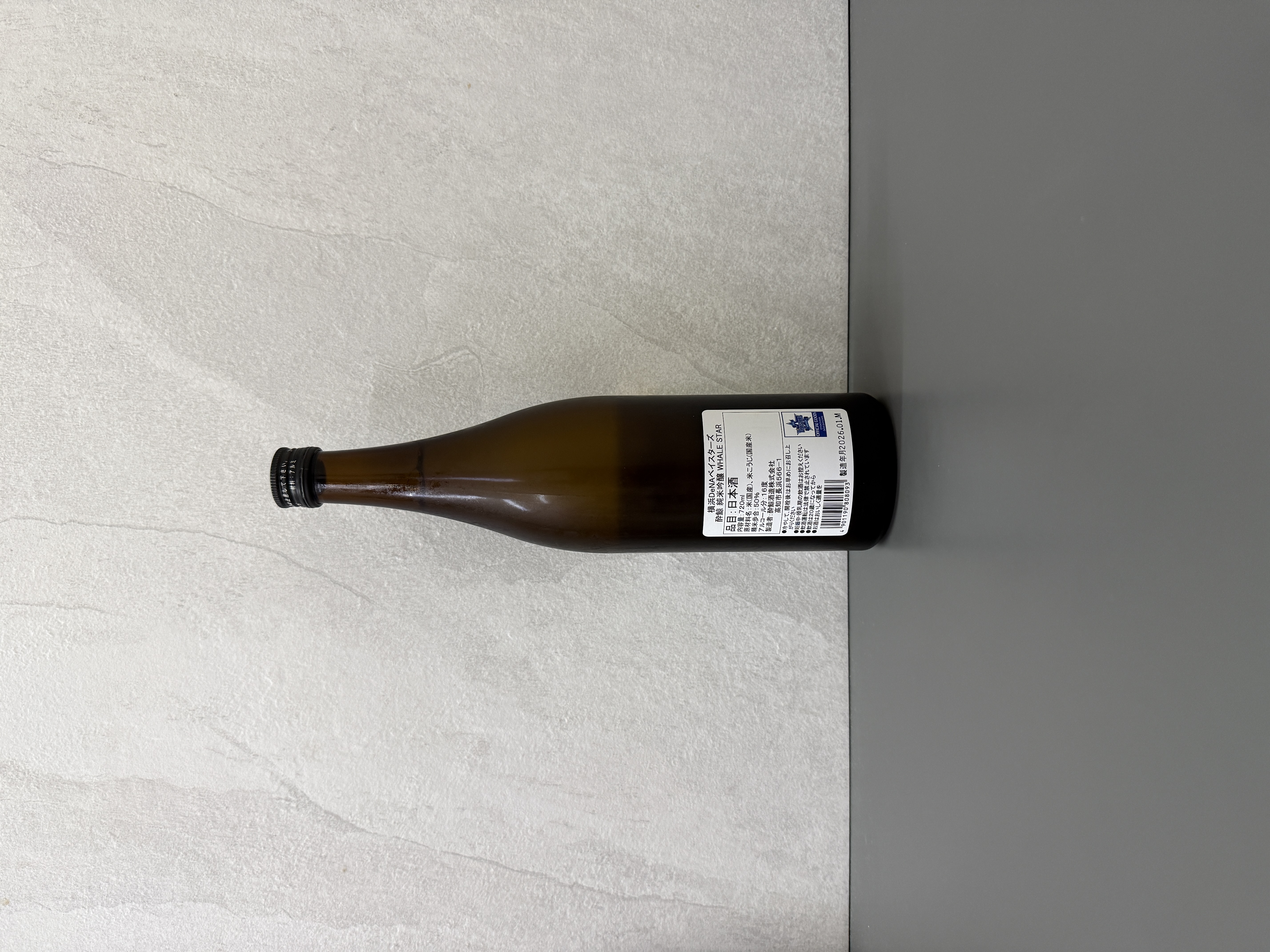 橫濱DeNA 海灣之星 醉鯨 純米吟釀 WHALE STAR 720ml