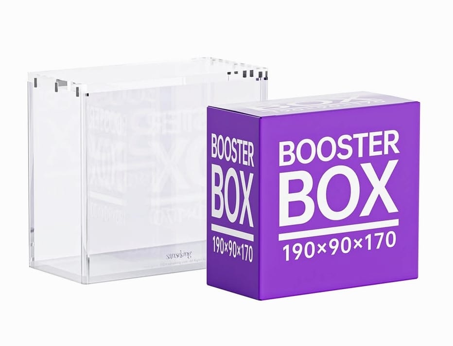 Sanseking TCG Card Game - Acrylic Case For Pokemon ETB or Booster Box