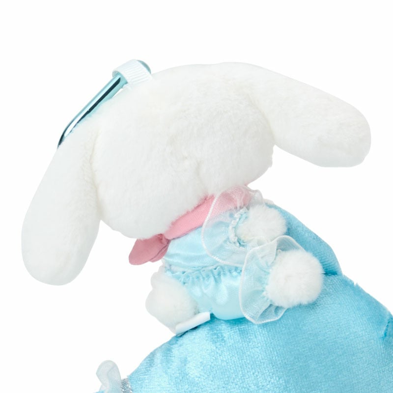 現貨｜Sanrio Cinnamoroll 玉桂狗 閃亮海豚系列 日版 吊飾 毛公仔 連心形扣 (13328-1)