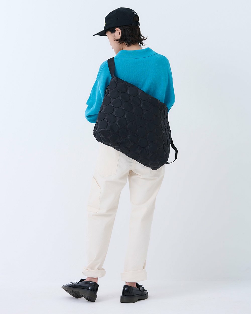 [現貨] [日本製] BAGNNOUN ｜ DOT SHOULDER | BLACK | OLIVE {TF2308036}