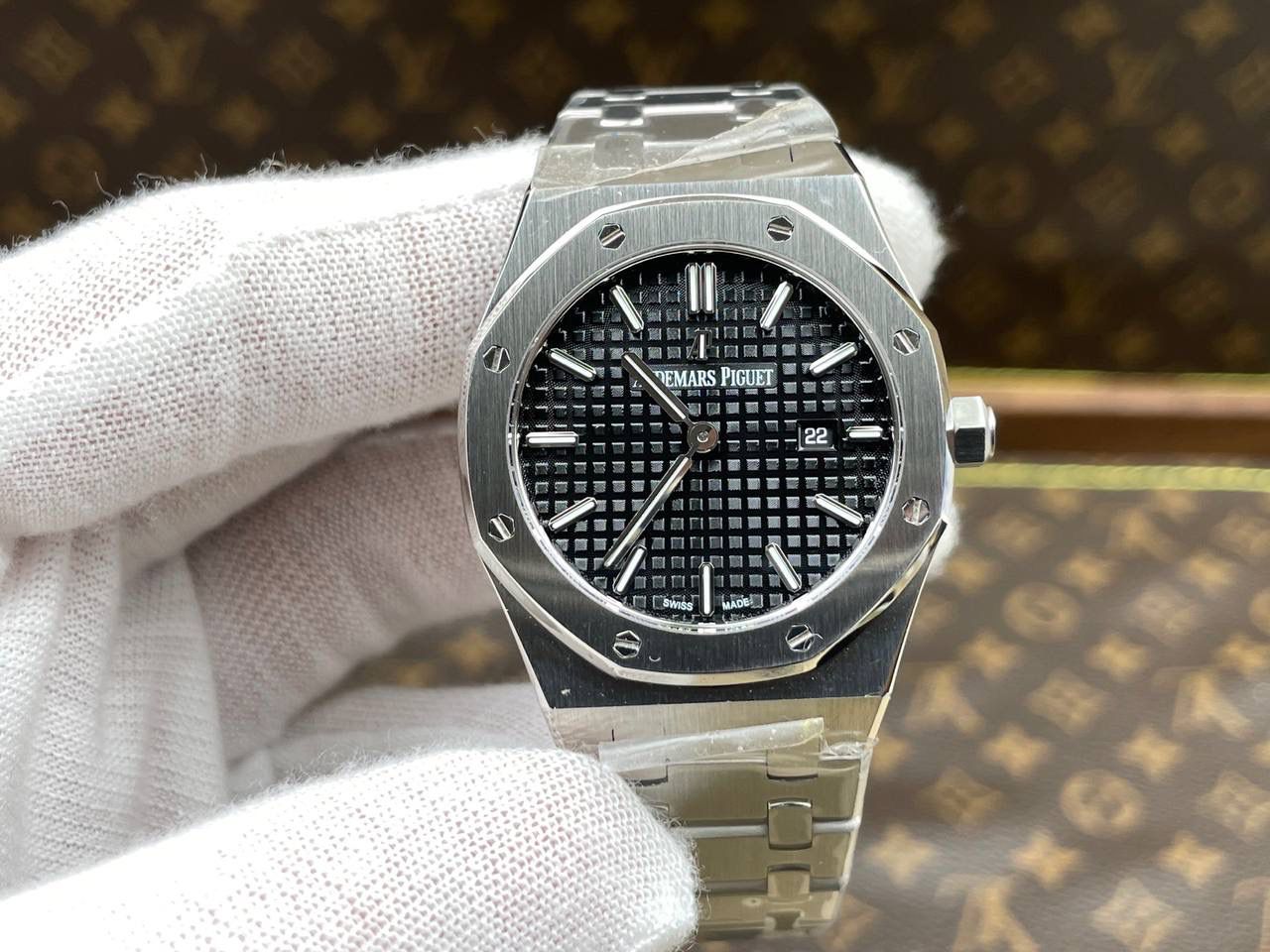 🚀女表 爱彼67650 黑盘 瑞士石英机芯 33mm💯