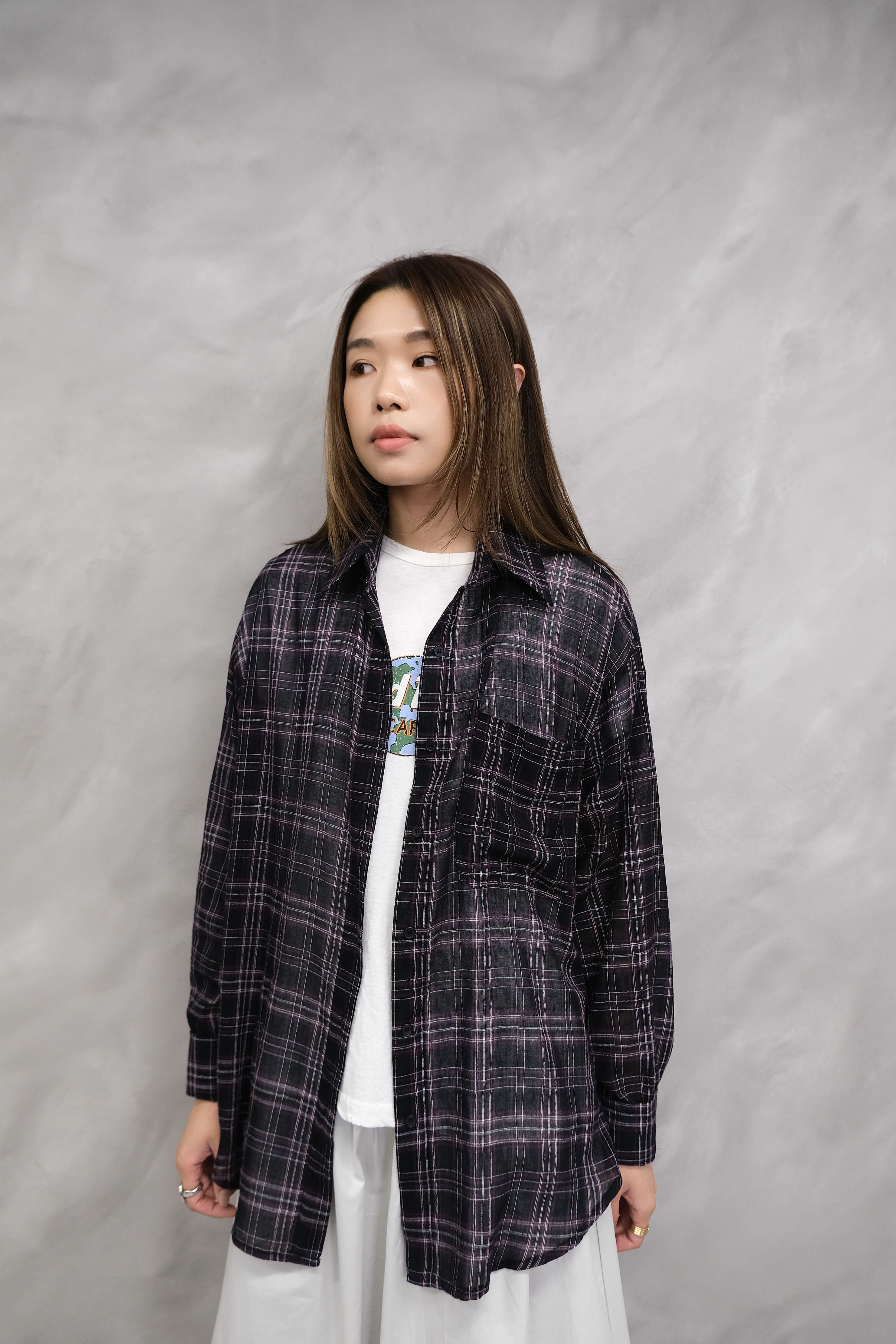 (預購優惠）Plaid pattern shirt #sh37