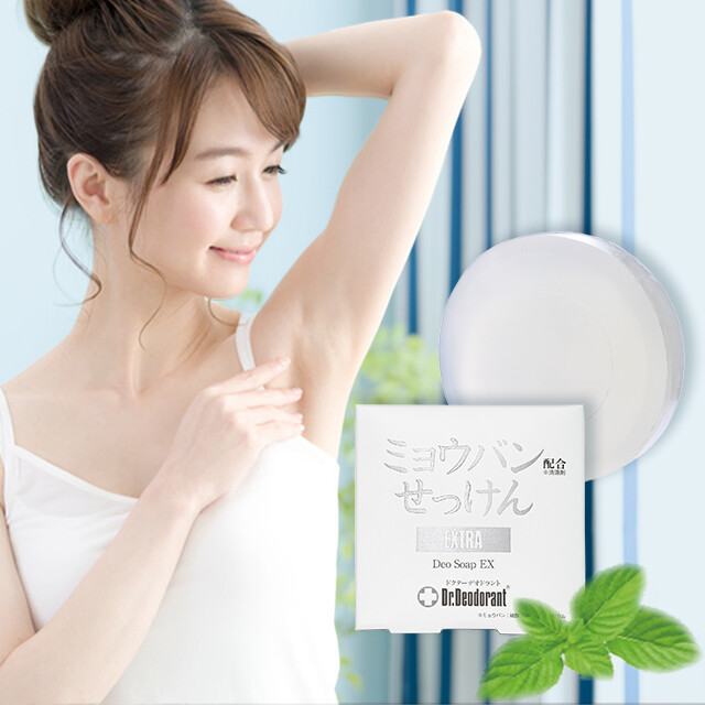 Dr.Deodorant (藥用明礬) 肥皂 Soap EX < 日本製 >