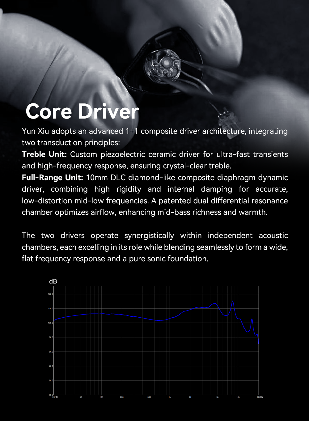 ARISYN ~ 雲岫 (壓電陶瓷高頻單元 + 10mm DLC類鑽石振膜動圈單元)