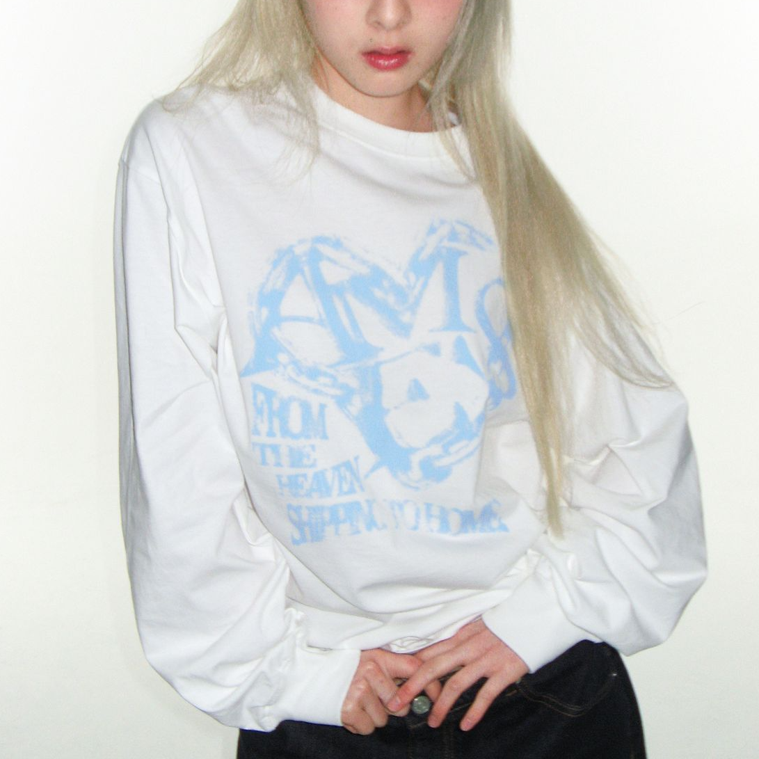 [Ames Worldwide] AMES HEART GRAPHIC LS TEE (2款)