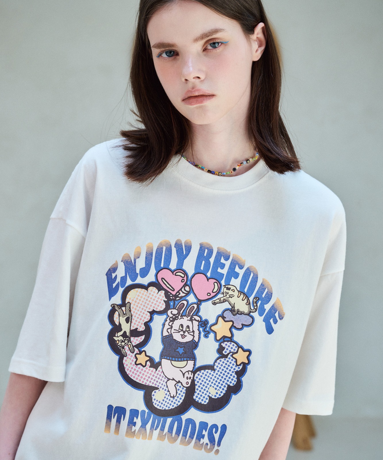 韓國品牌 CPGN│Explore Bunny 短袖上衣 | 3 color