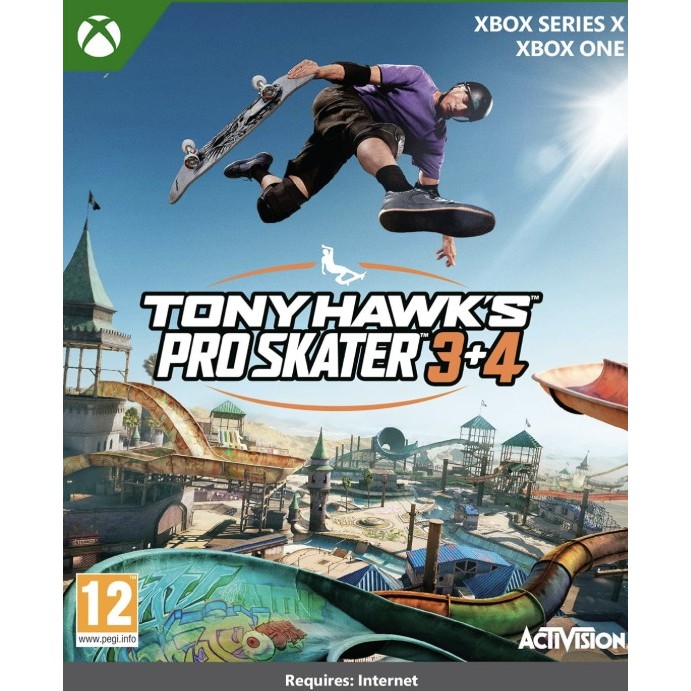 (🔥NEW RELEASE🔥) Tony Hawk Pro Skater 3 + 4 Full Game (Xbox One & Xbox Series X/S & PC Windows 10 & 11) Digital Download