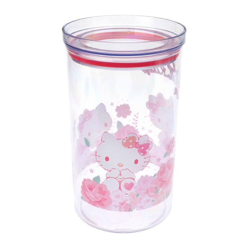 Hello Kitty BPA Free 密封儲物膠樽 (圓形 - 1.25L)(9-7658-1)