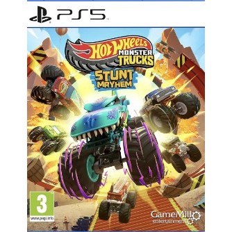 (🔥NEW RELEASE🔥) Hot Wheels Monster Trucks Stunt Mayhem Full Game (PS4 & PS5) Digital Download