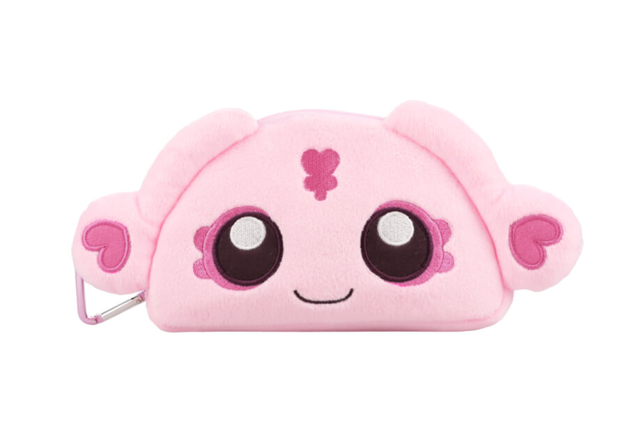 Zoff 光之美少女 PreCure Max Heart 毛毛公仔眼鏡收納包 #P-PCG1052 [Zoff] (PRE-ORDER) [2026/11]