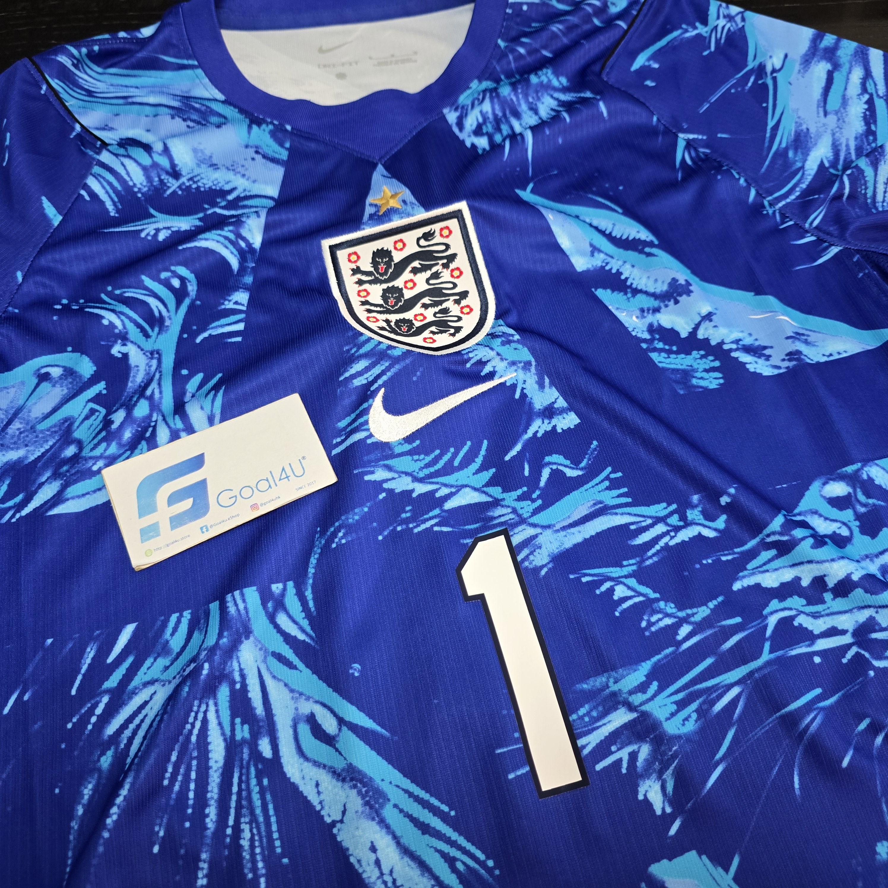  ✨守門員專屬星光 Nike England 英格蘭 2026-27 龍門球迷版球衣 (可加印字章) IB5295