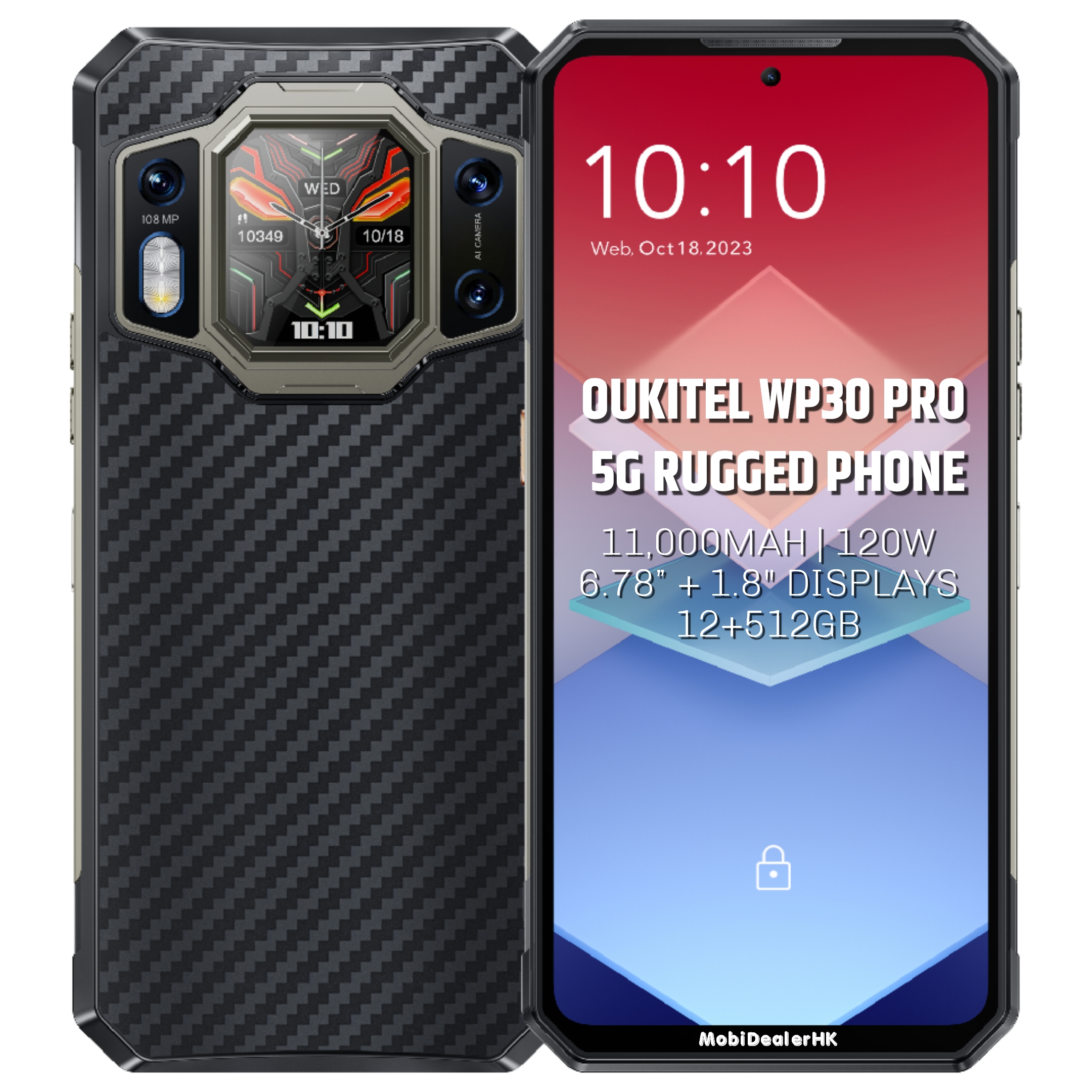 Oukitel WP30 Pro 5G 三防手機| MobiDealerHK